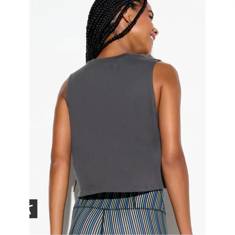 NWT Spiritual Gangster Peace Love Spirit Crop Tank